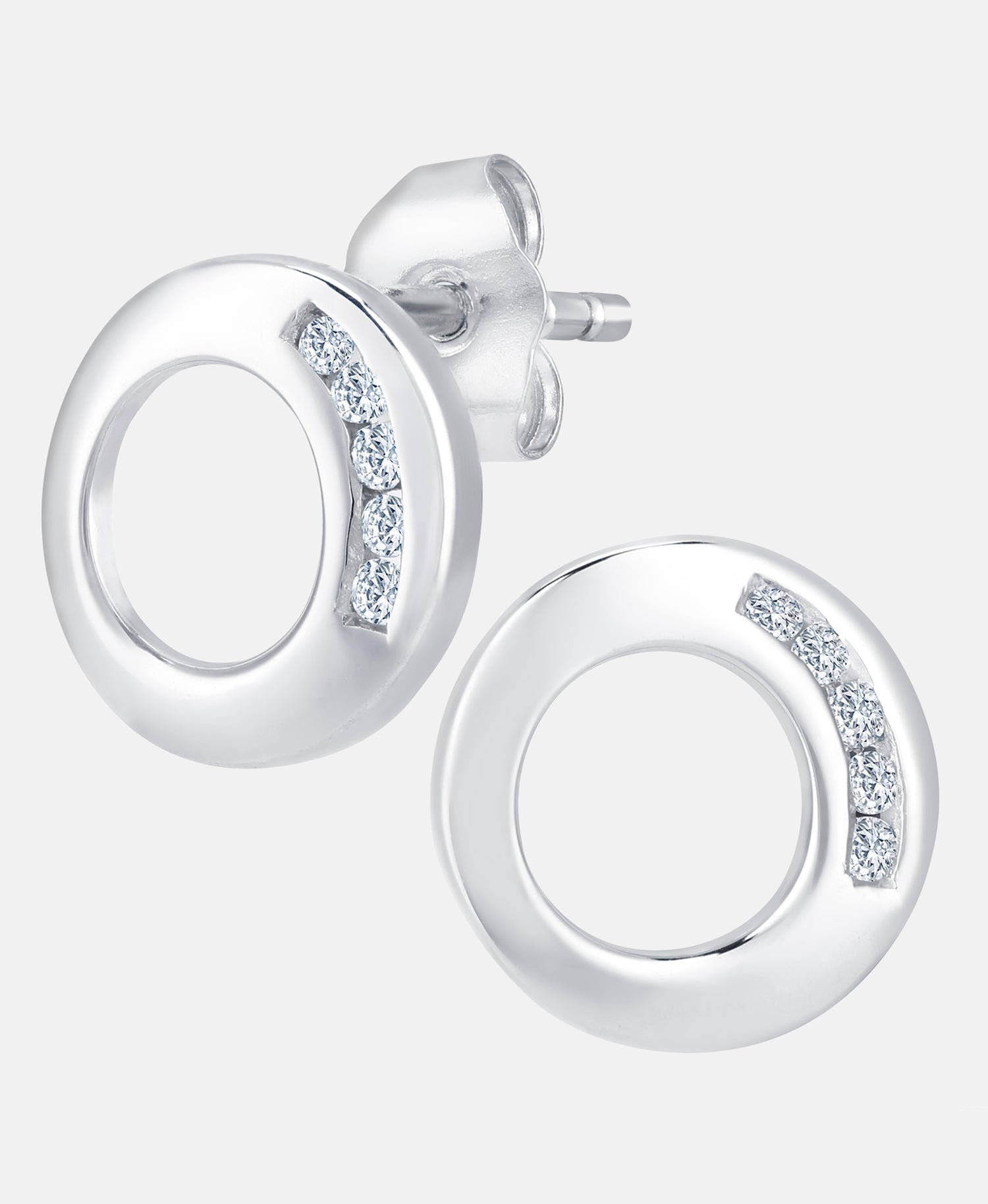 DIAMANT LETERNEL Earrings Silver