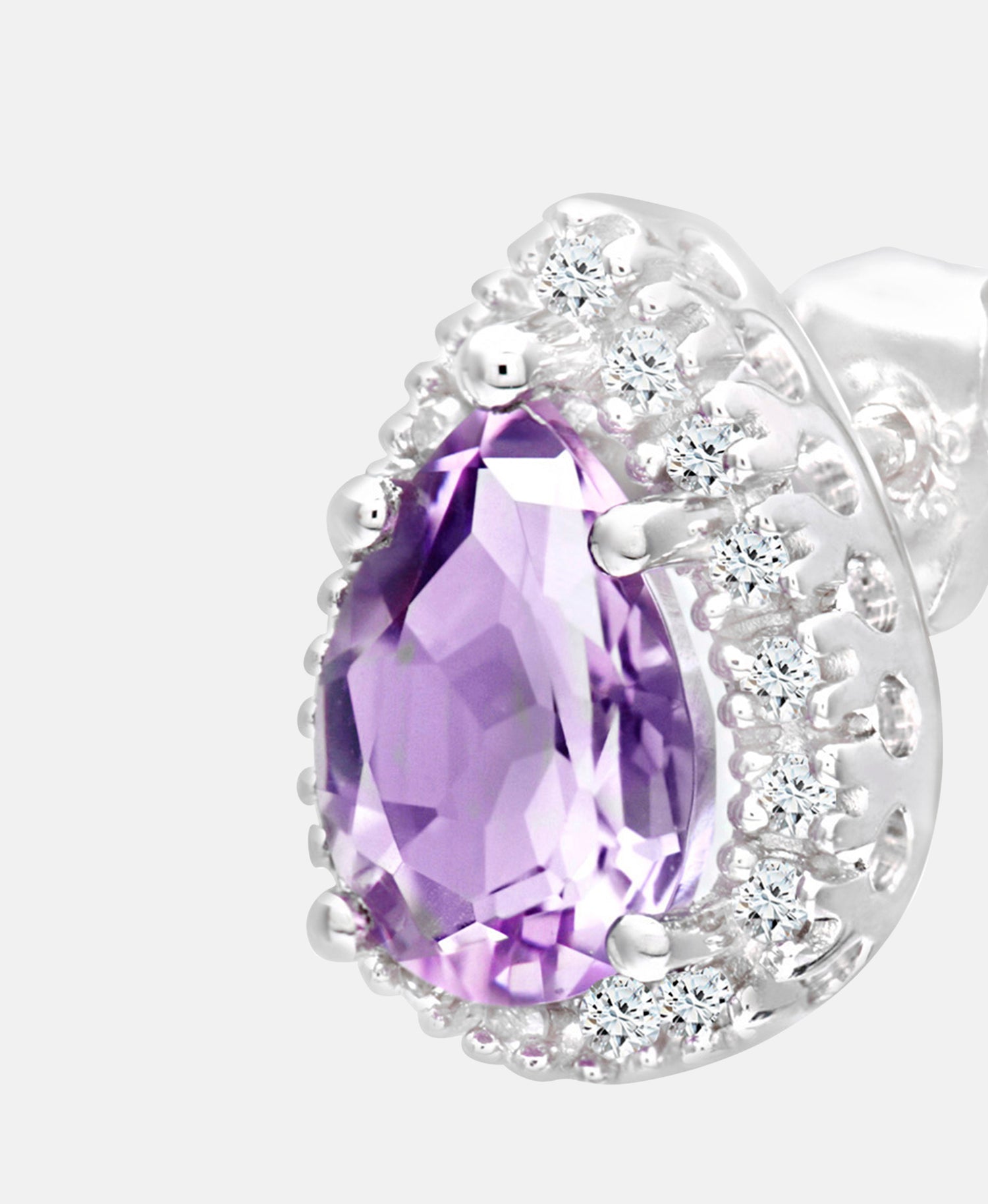 DIAMANT LETERNEL Earrings Silver