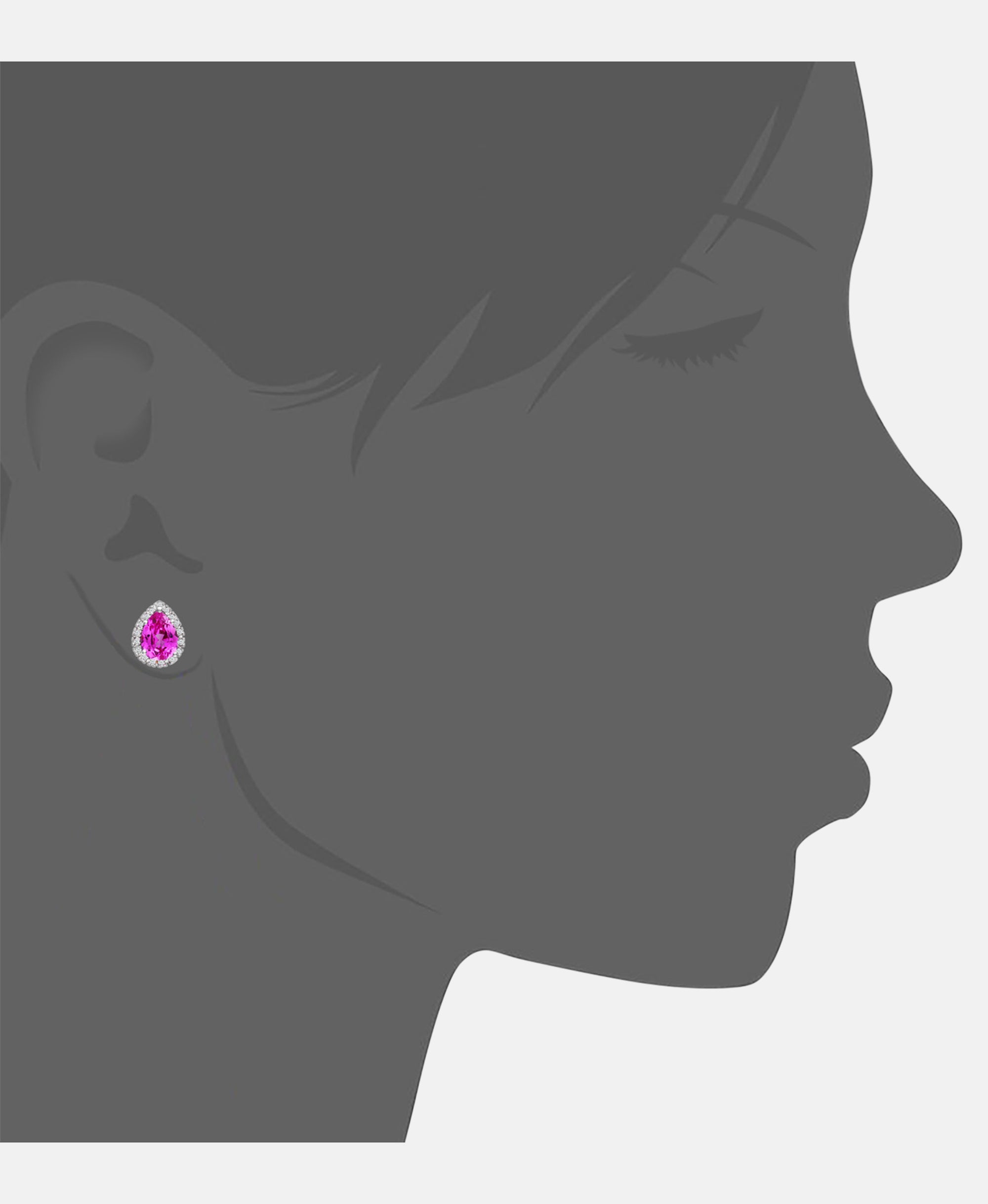 DIAMANT LETERNEL Earrings Silver