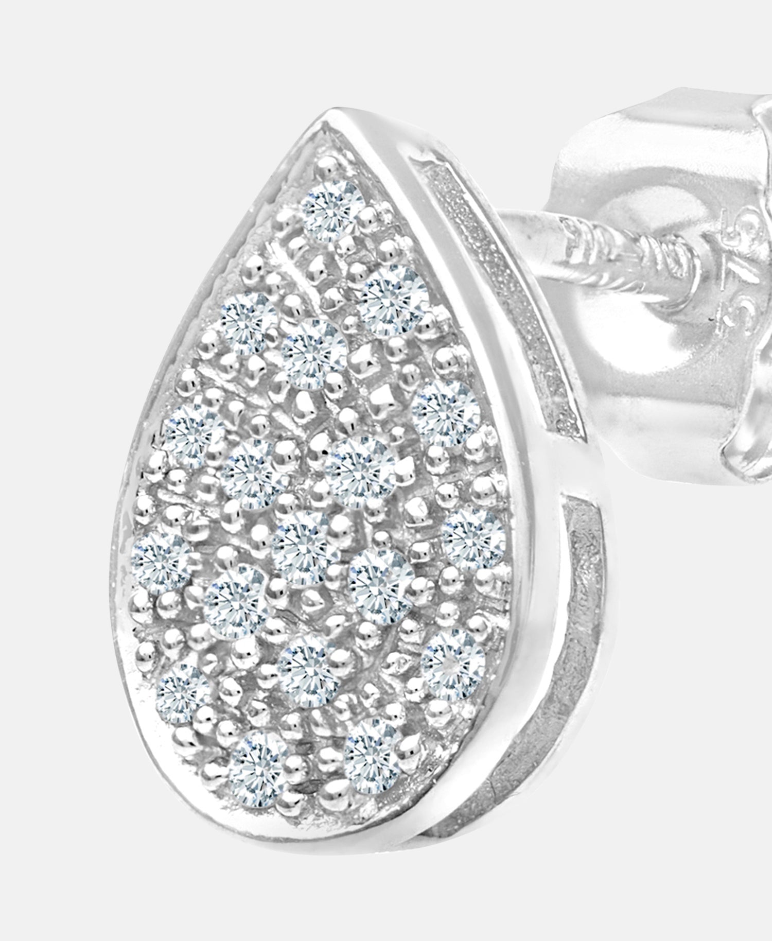 DIAMANT LETERNEL Earrings Silver