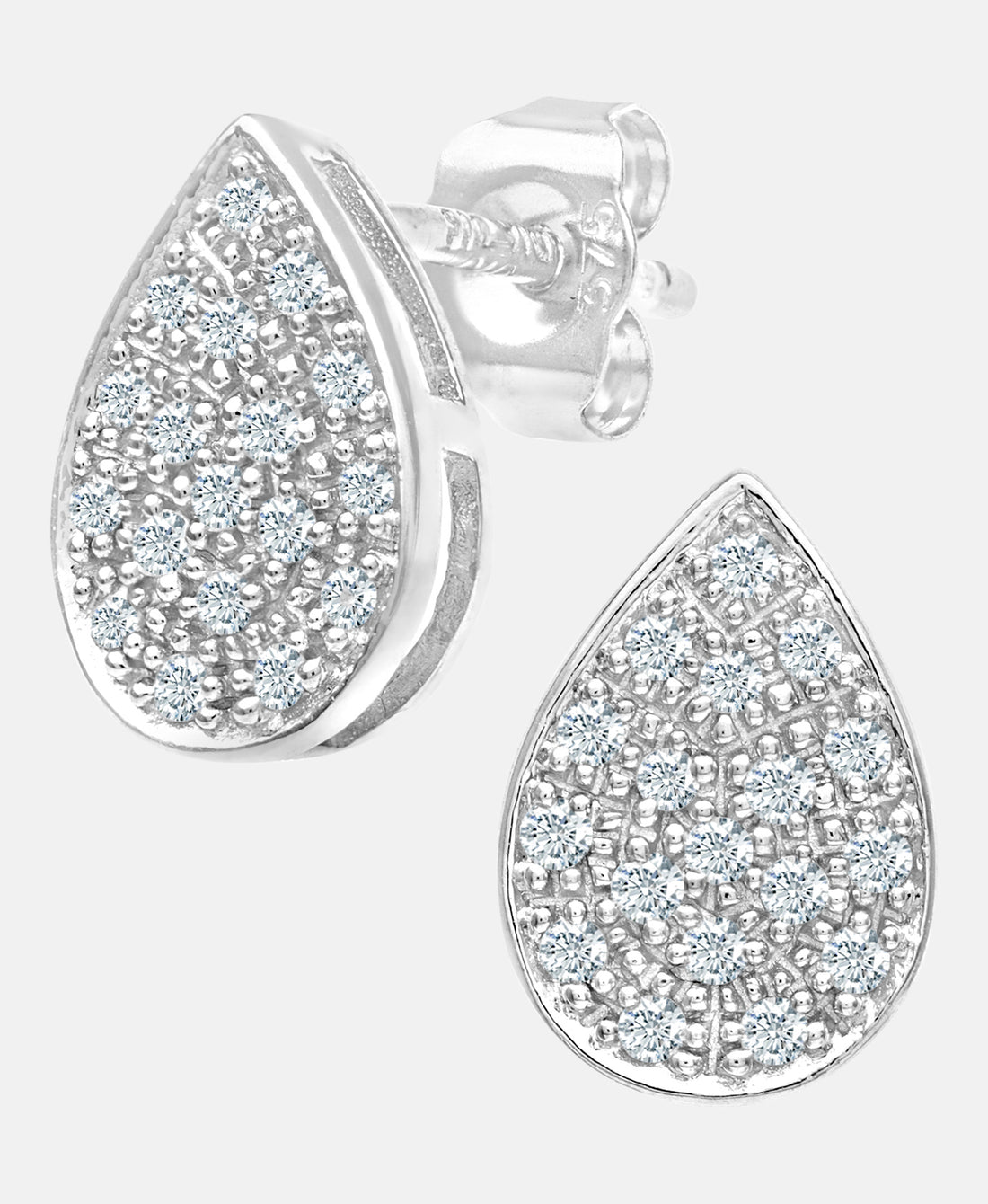 DIAMANT LETERNEL Earrings Silver