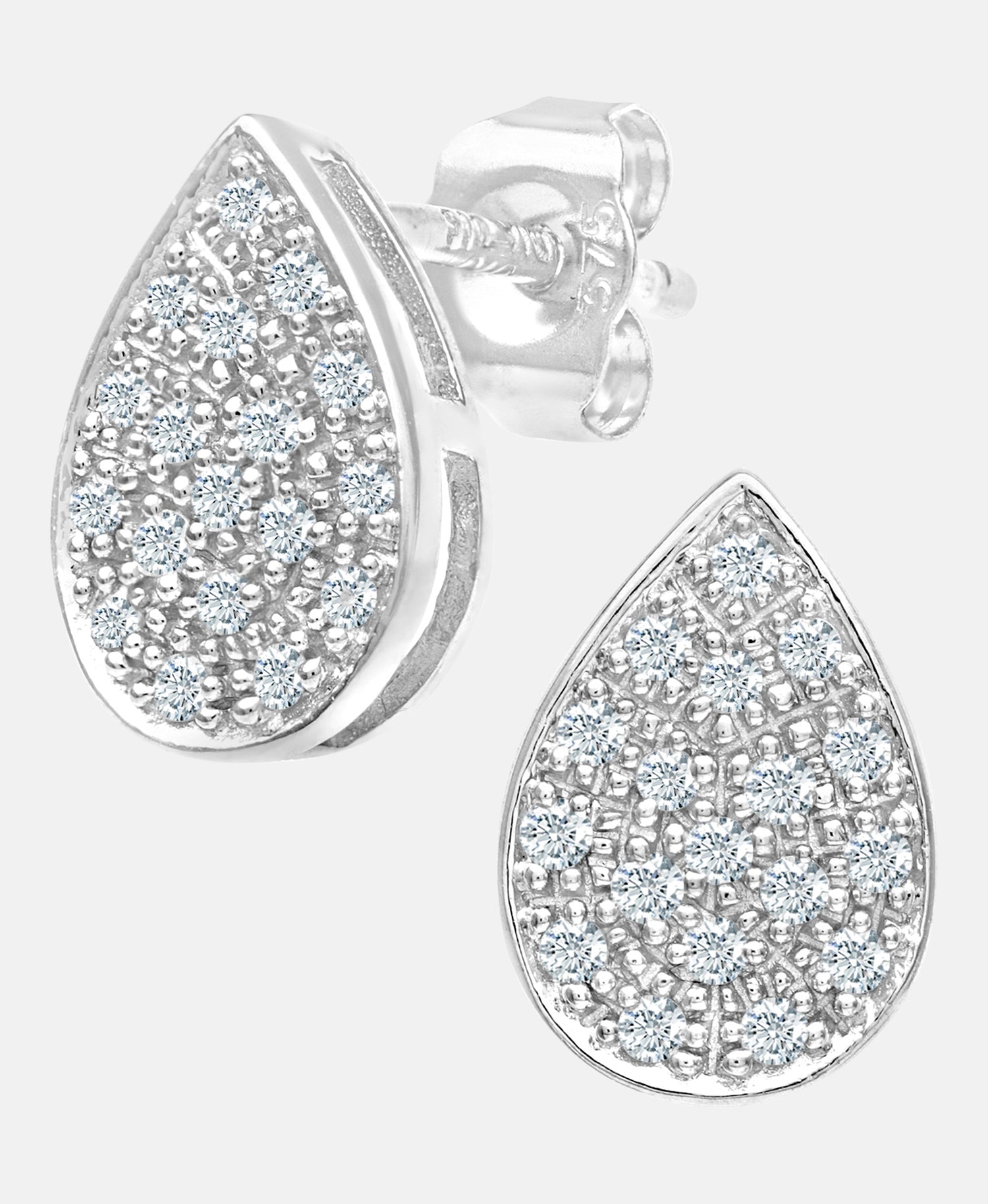 DIAMANT LETERNEL Earrings Silver