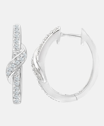 DIAMANT LETERNEL Earrings Silver