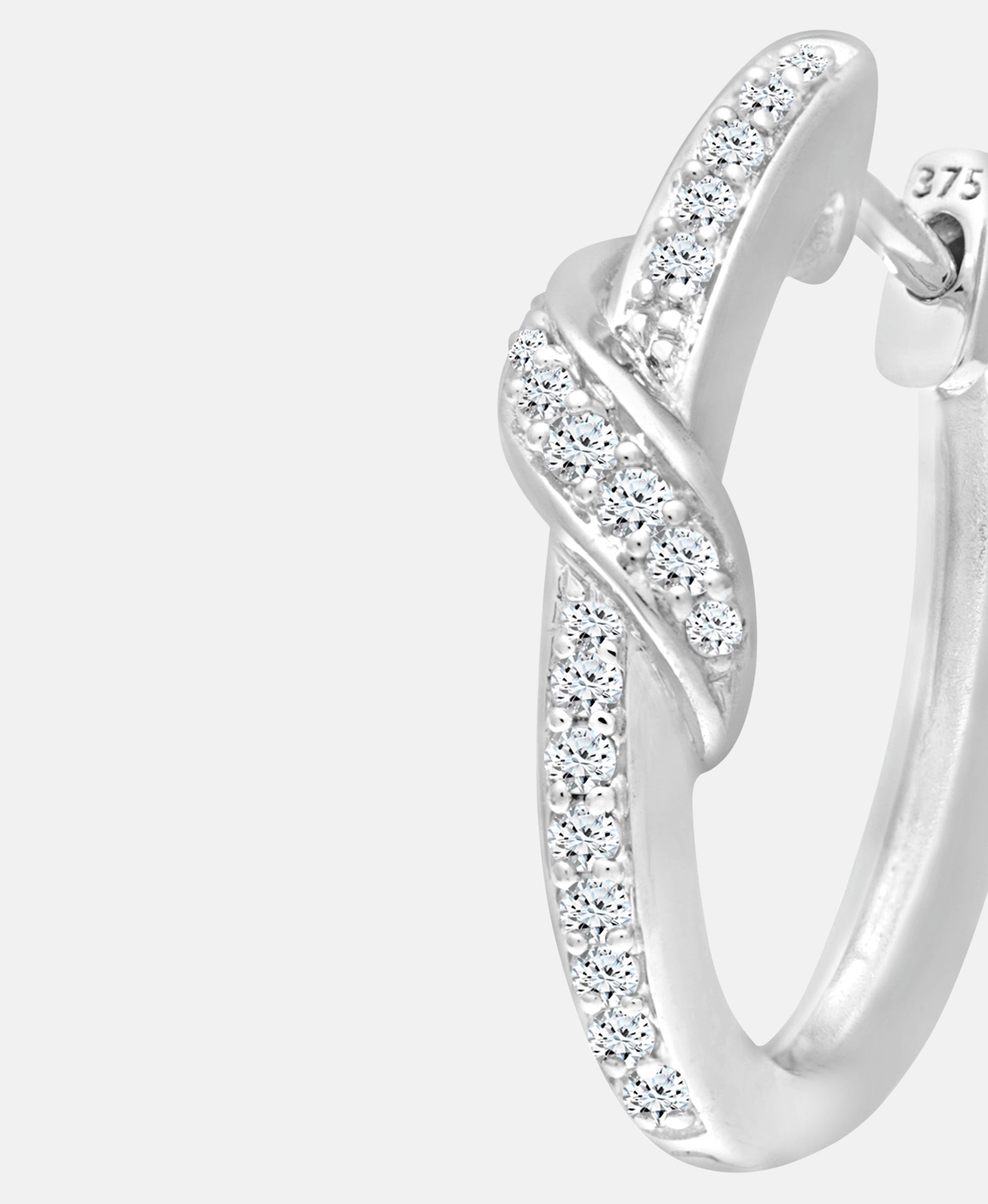 DIAMANT LETERNEL Earrings Silver