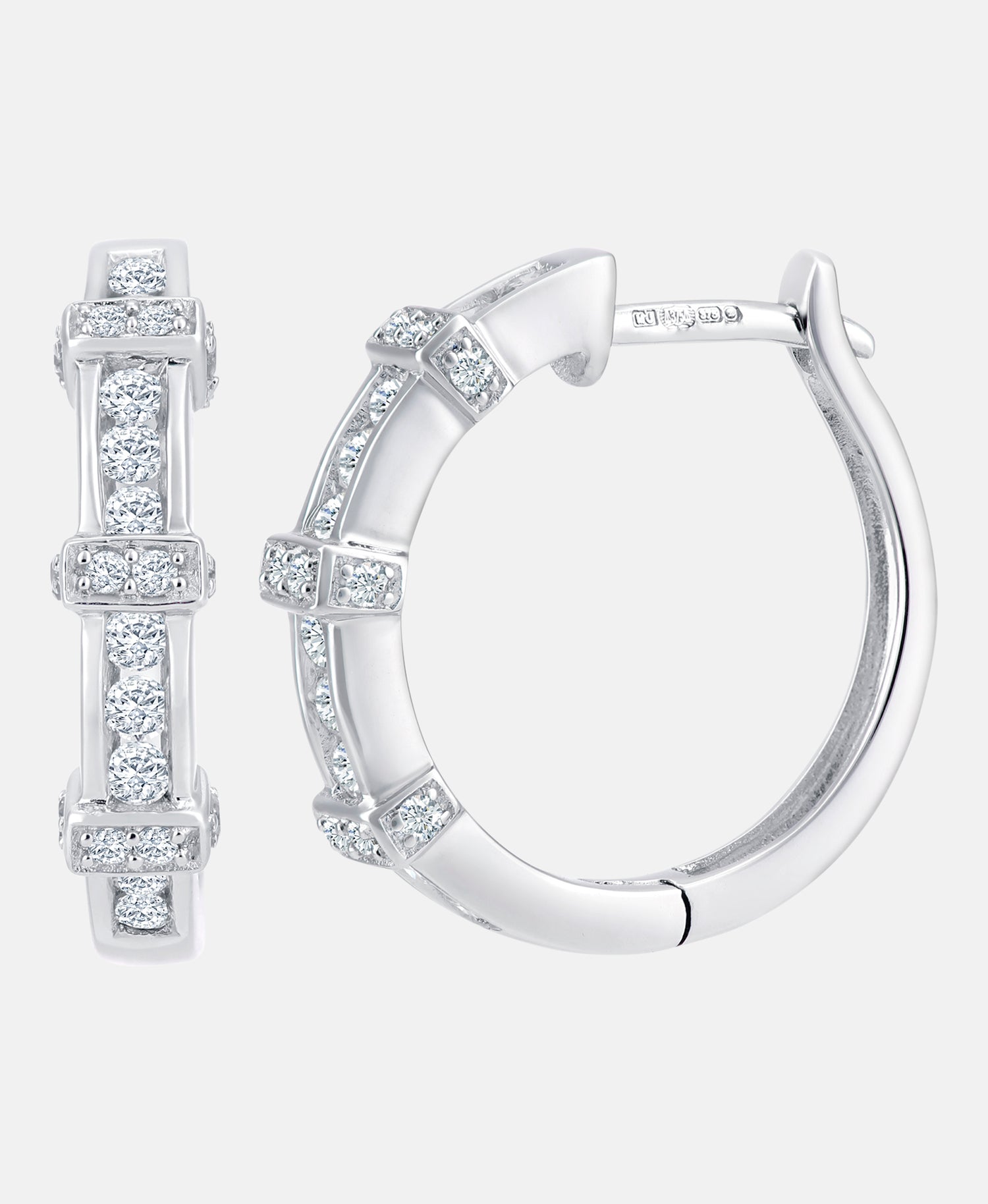 DIAMANT LETERNEL Earrings Silver