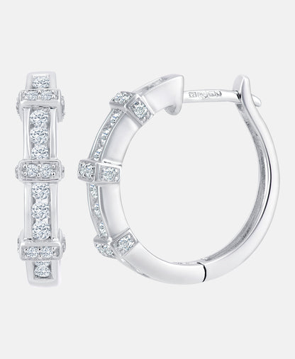 DIAMANT LETERNEL Earrings Silver