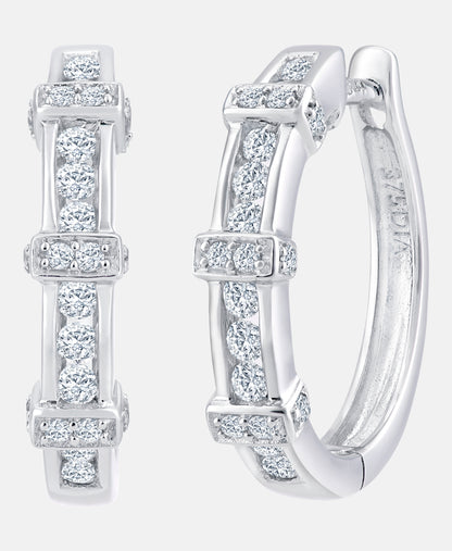 DIAMANT LETERNEL Earrings Silver