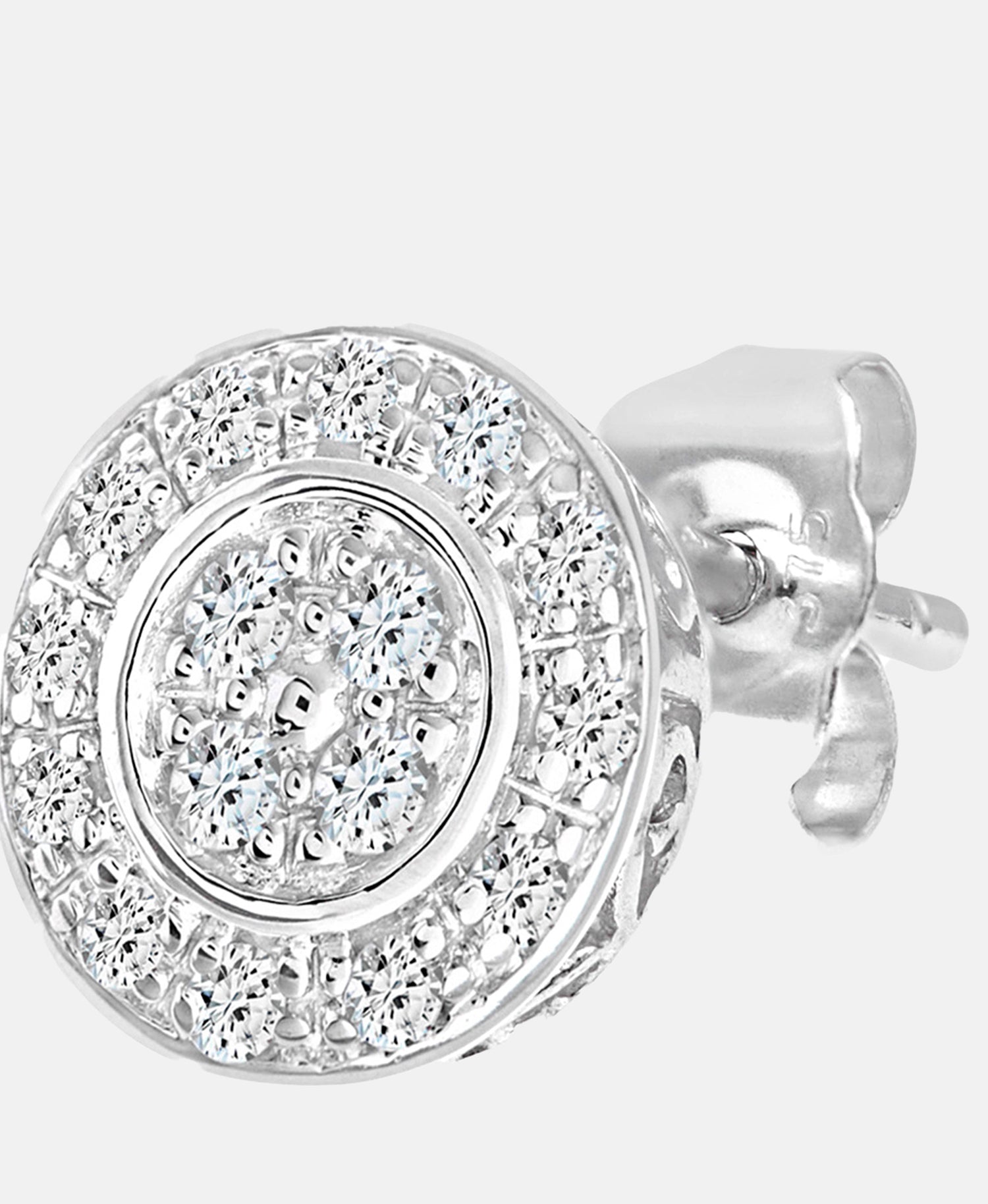 DIAMANT LETERNEL Earrings Silver