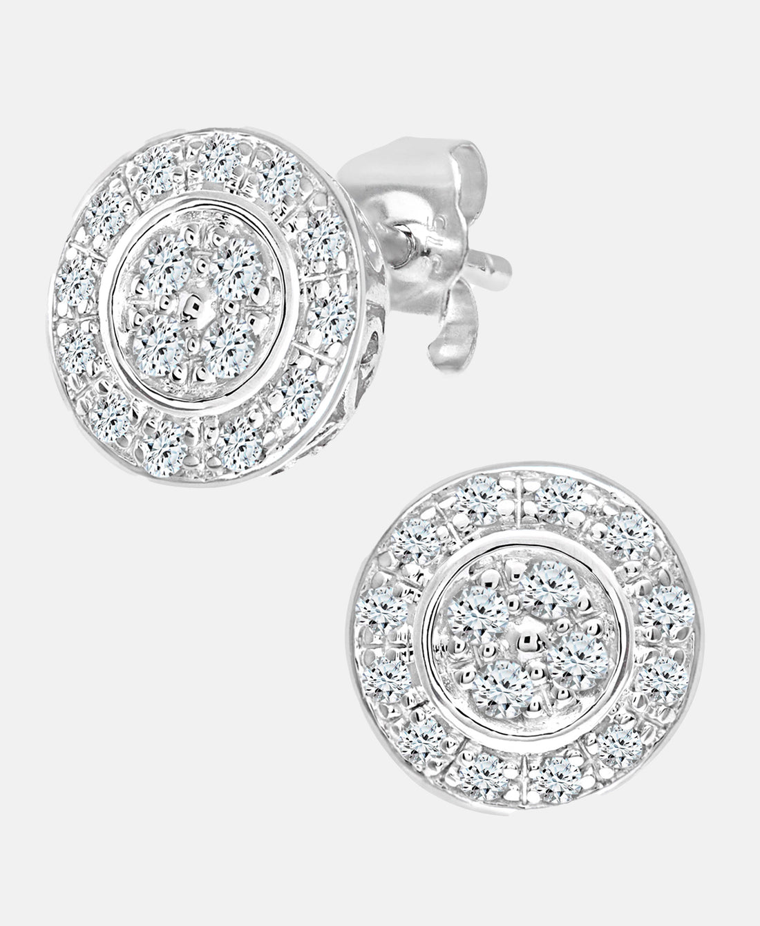 DIAMANT LETERNEL Earrings Silver