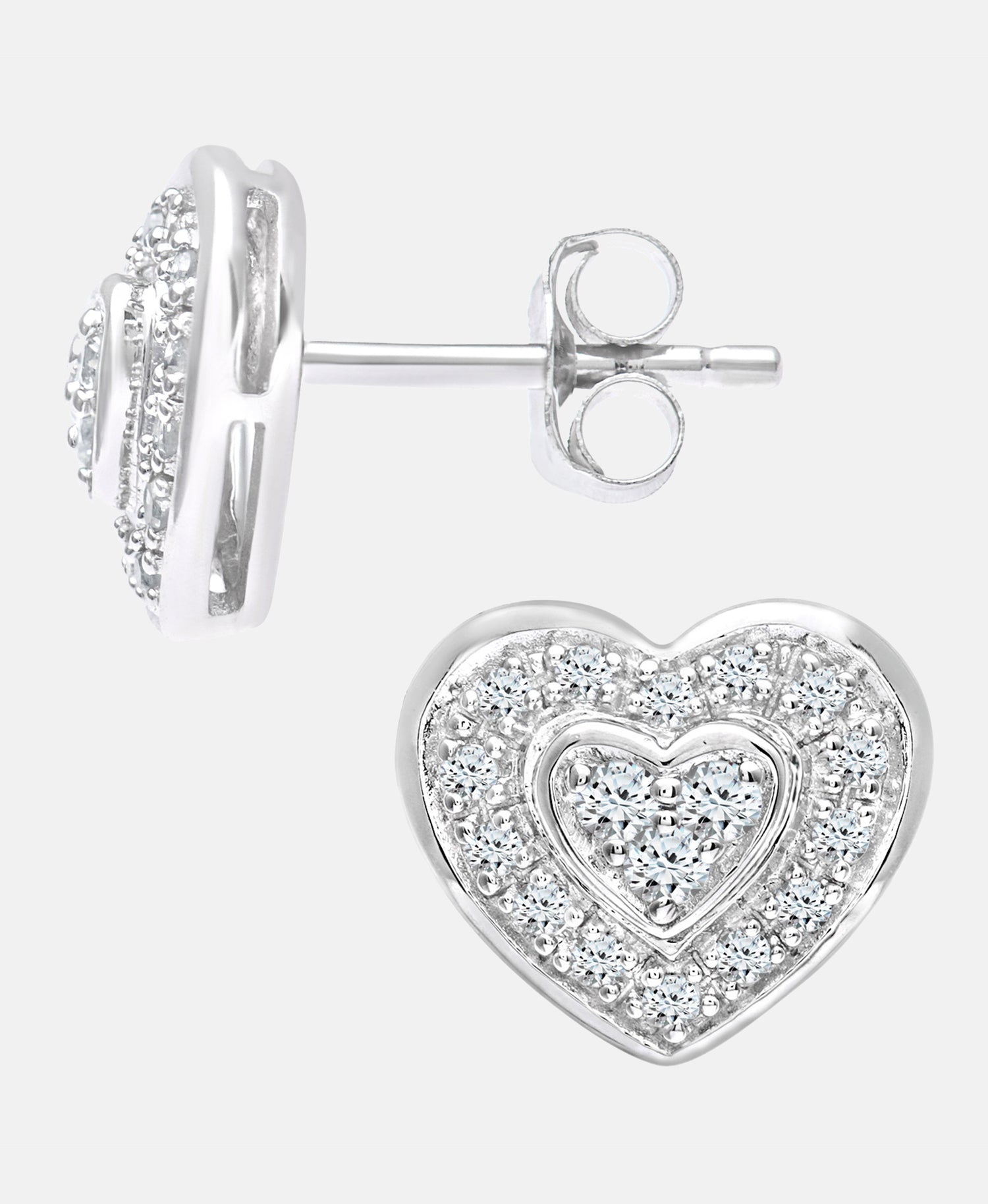 DIAMANT LETERNEL Earrings Silver