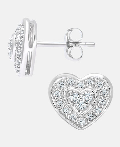 DIAMANT LETERNEL Earrings Silver