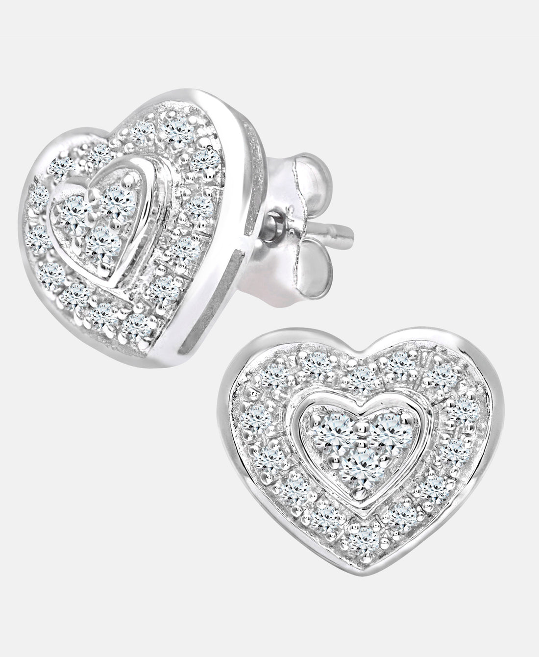 DIAMANT LETERNEL Earrings Silver