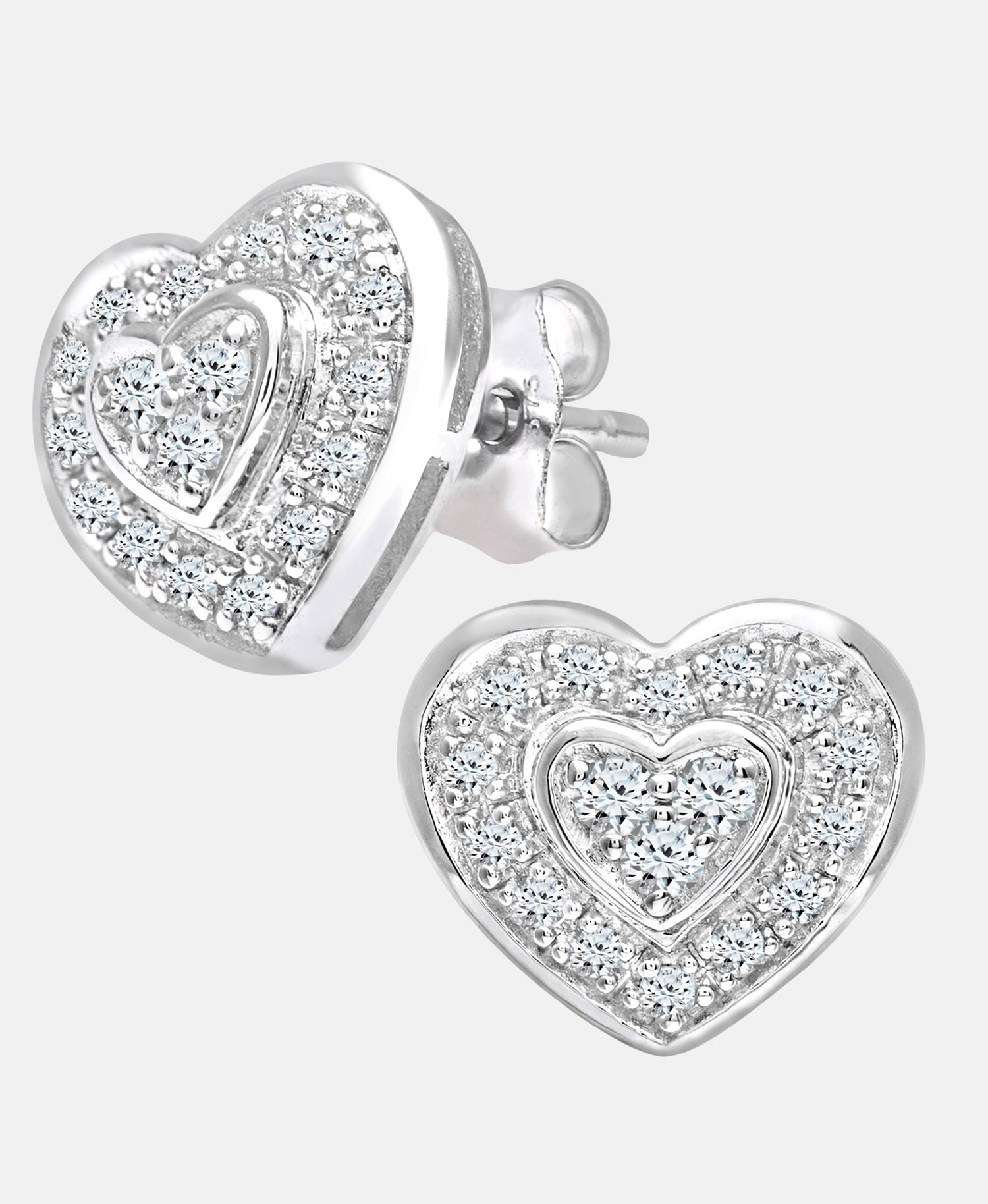 DIAMANT LETERNEL Earrings Silver