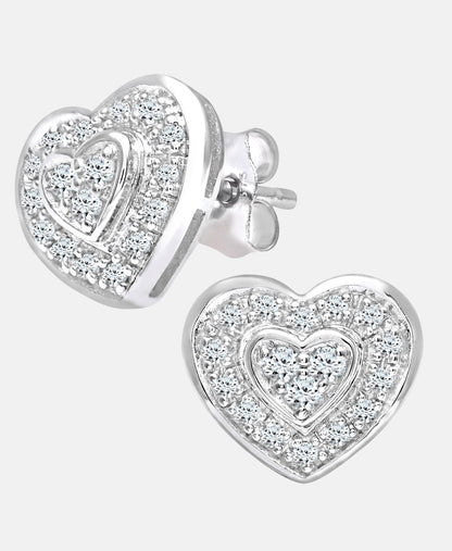 DIAMANT LETERNEL Earrings Silver