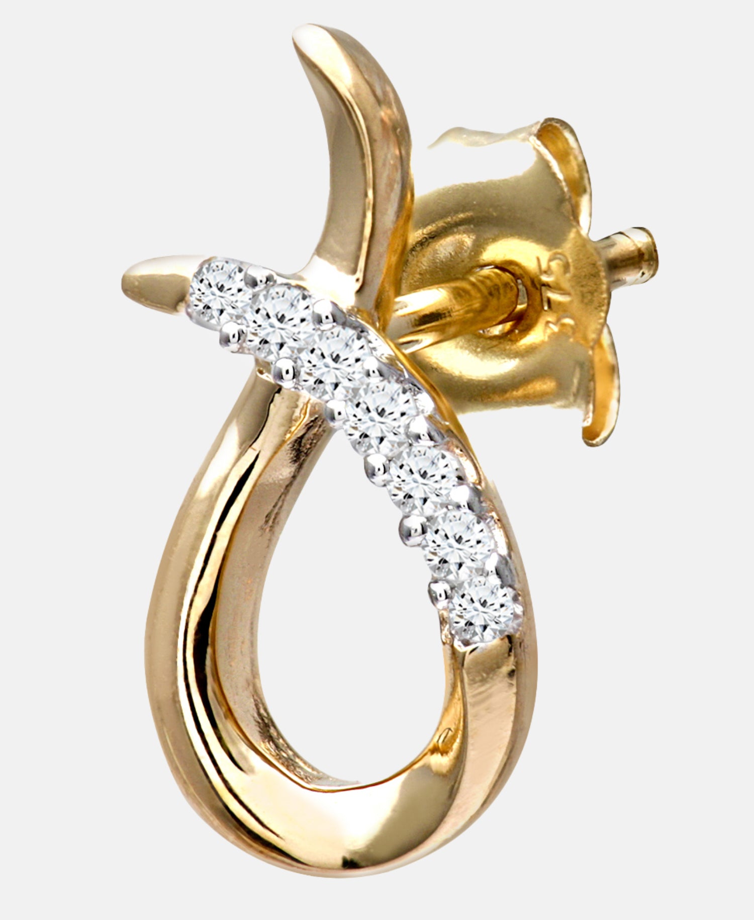 DIAMANT LETERNEL Earrings Gold