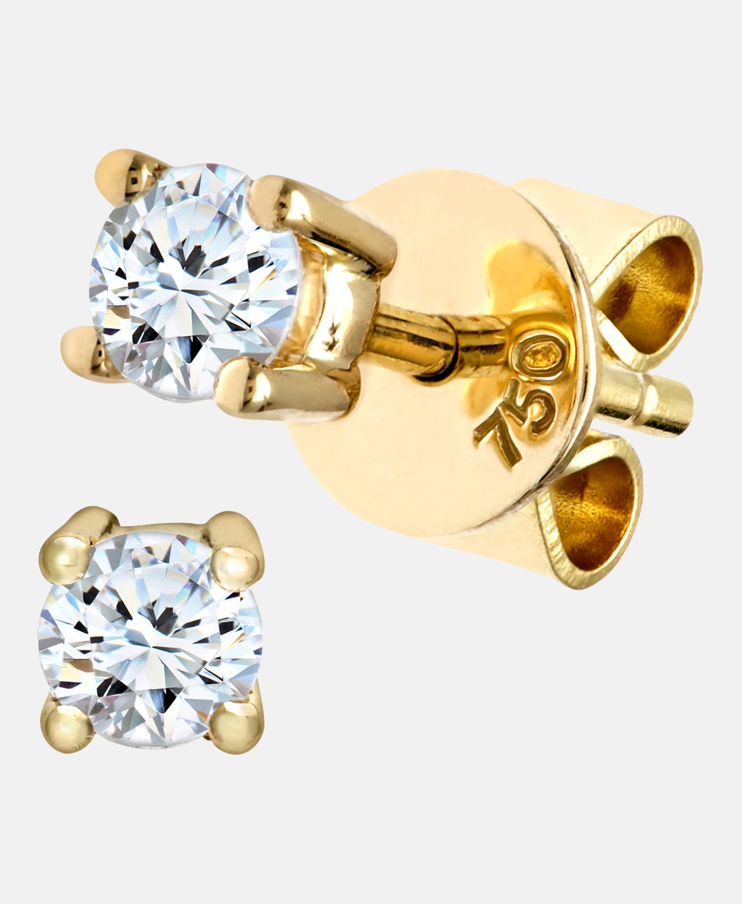 DIAMANT LETERNEL Earrings Gold