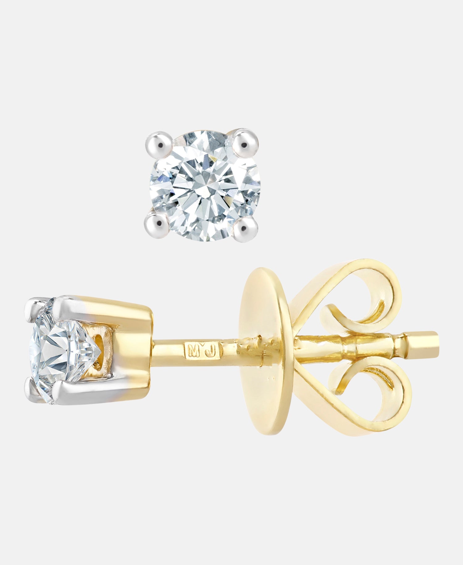 DIAMANT LETERNEL Earrings Gold