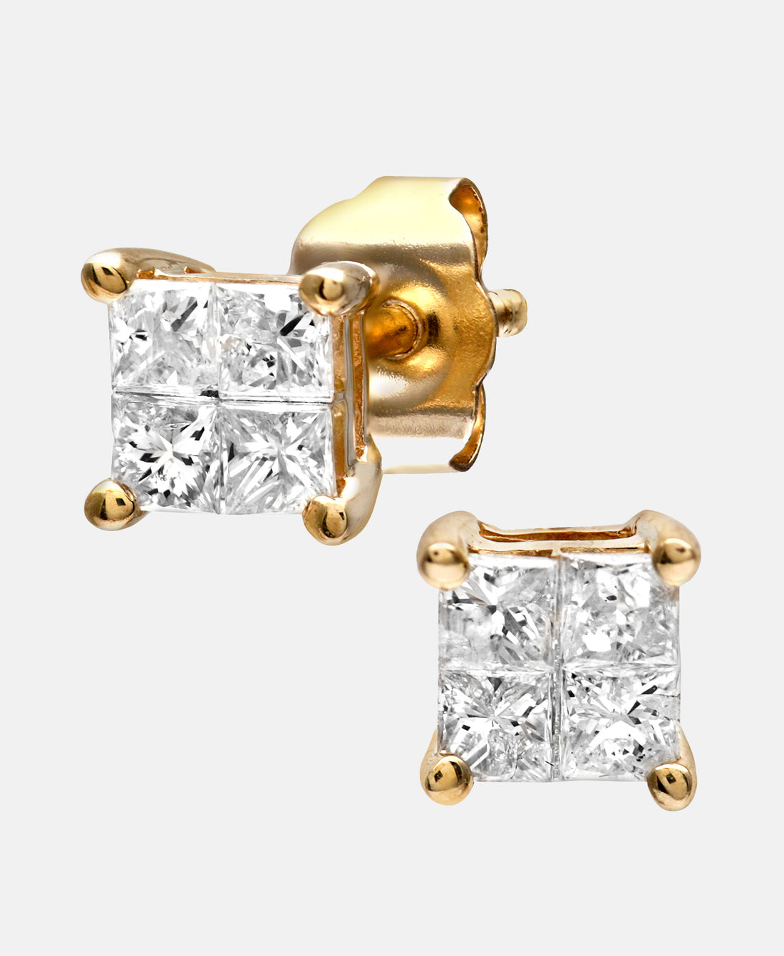 DIAMANT LETERNEL Earrings Gold