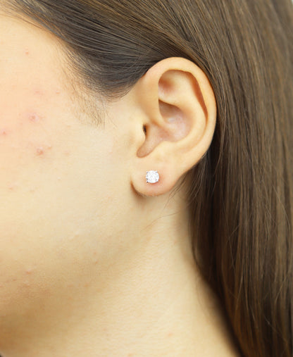 DIAMANT LETERNEL Earrings Silver