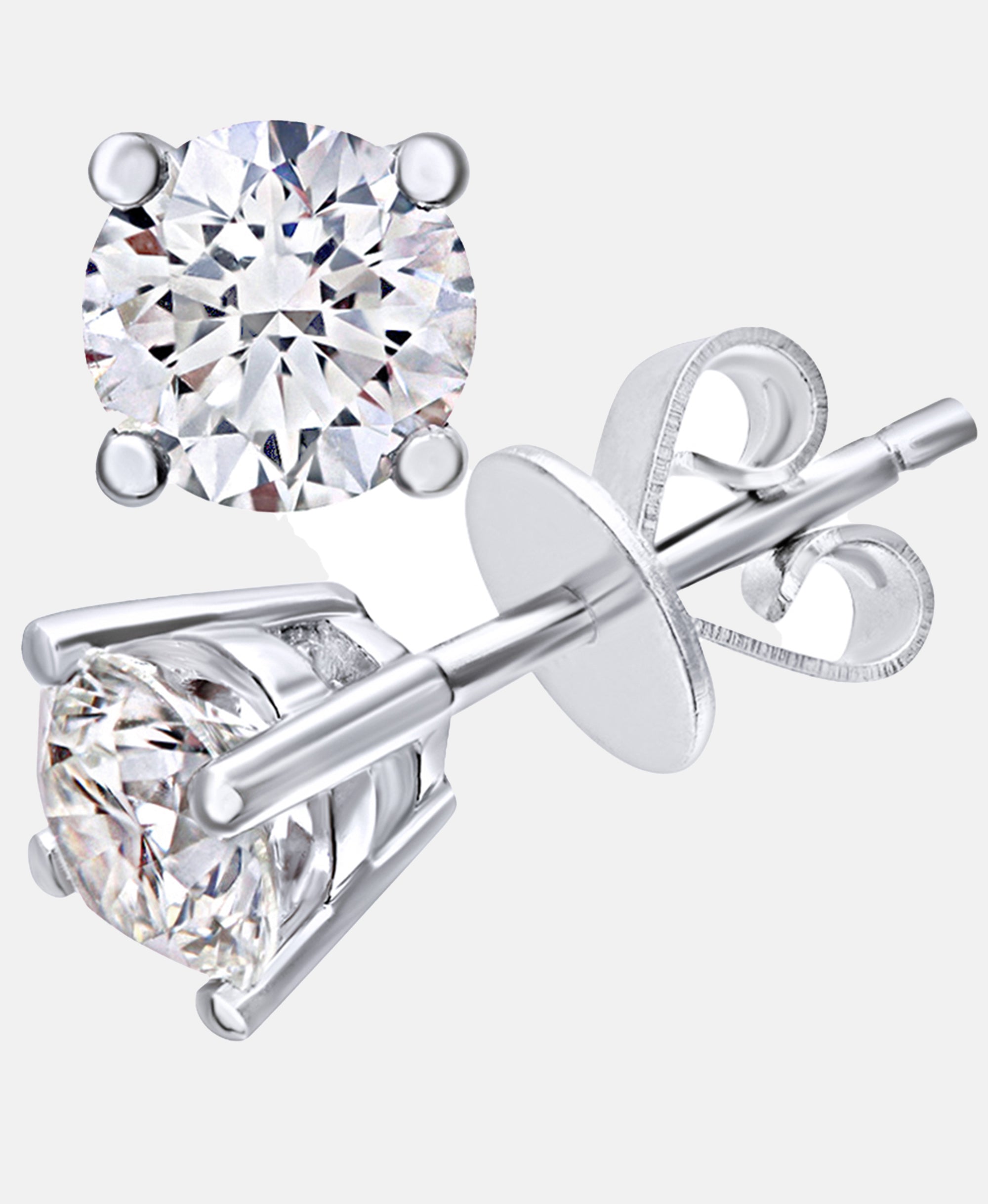 DIAMANT LETERNEL Earrings Silver