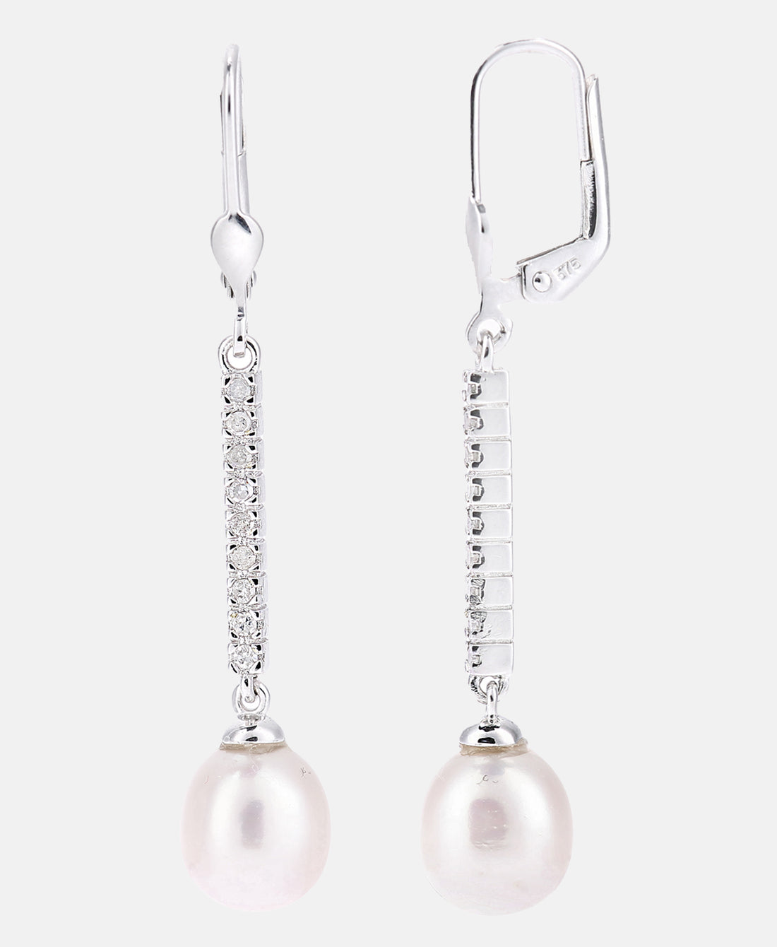 DIAMANT LETERNEL Earrings Silver