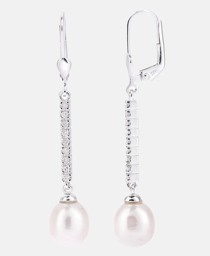 DIAMANT LETERNEL Earrings Silver