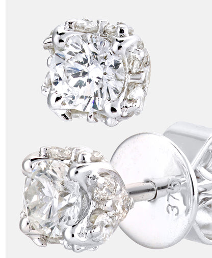 DIAMANT LETERNEL Earrings White