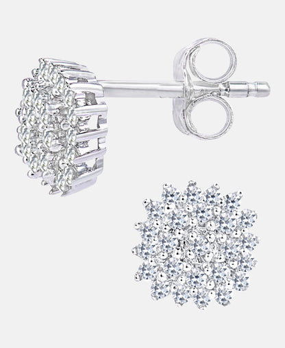 DIAMANT LETERNEL Earrings Silver