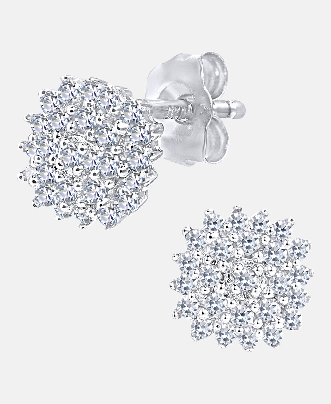 DIAMANT LETERNEL Earrings Silver