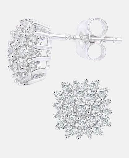 Ohrstecker aus 375 Weißgold mit 0.40 Karat Diamant
