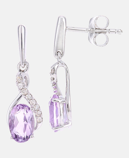 DIAMANT LETERNEL Earrings Silver