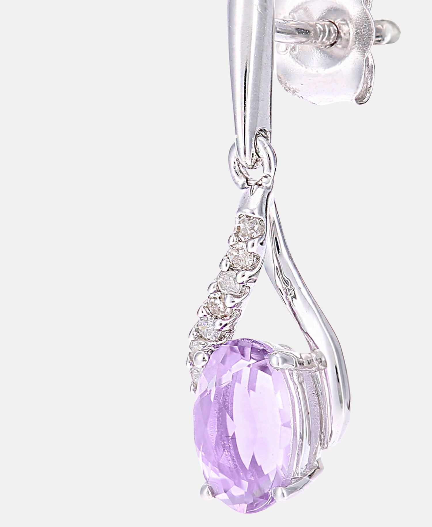 DIAMANT LETERNEL Earrings Silver