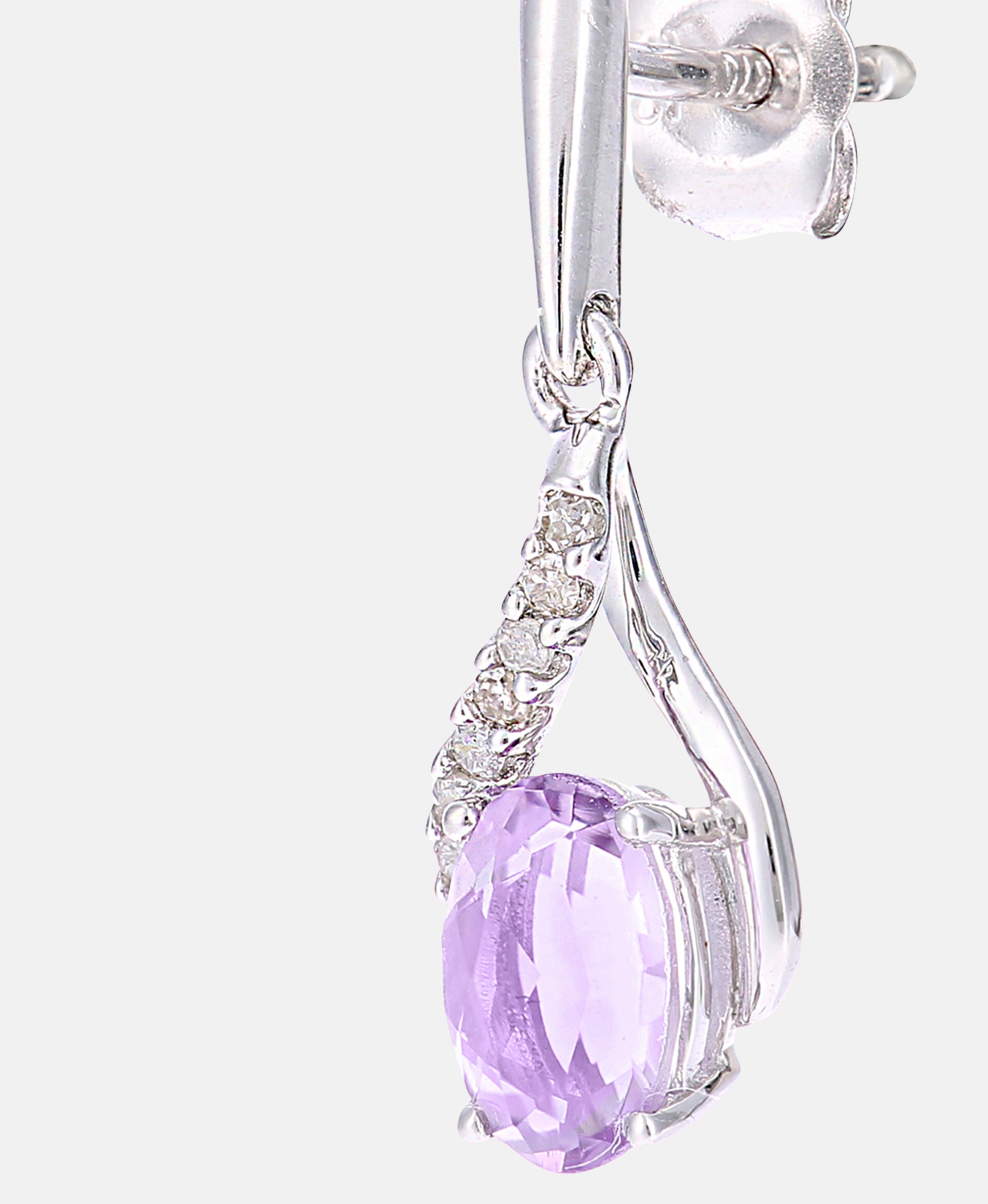 DIAMANT LETERNEL Earrings Silver