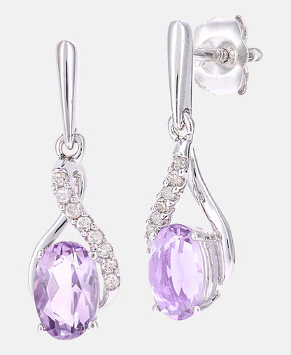 DIAMANT LETERNEL Earrings Silver
