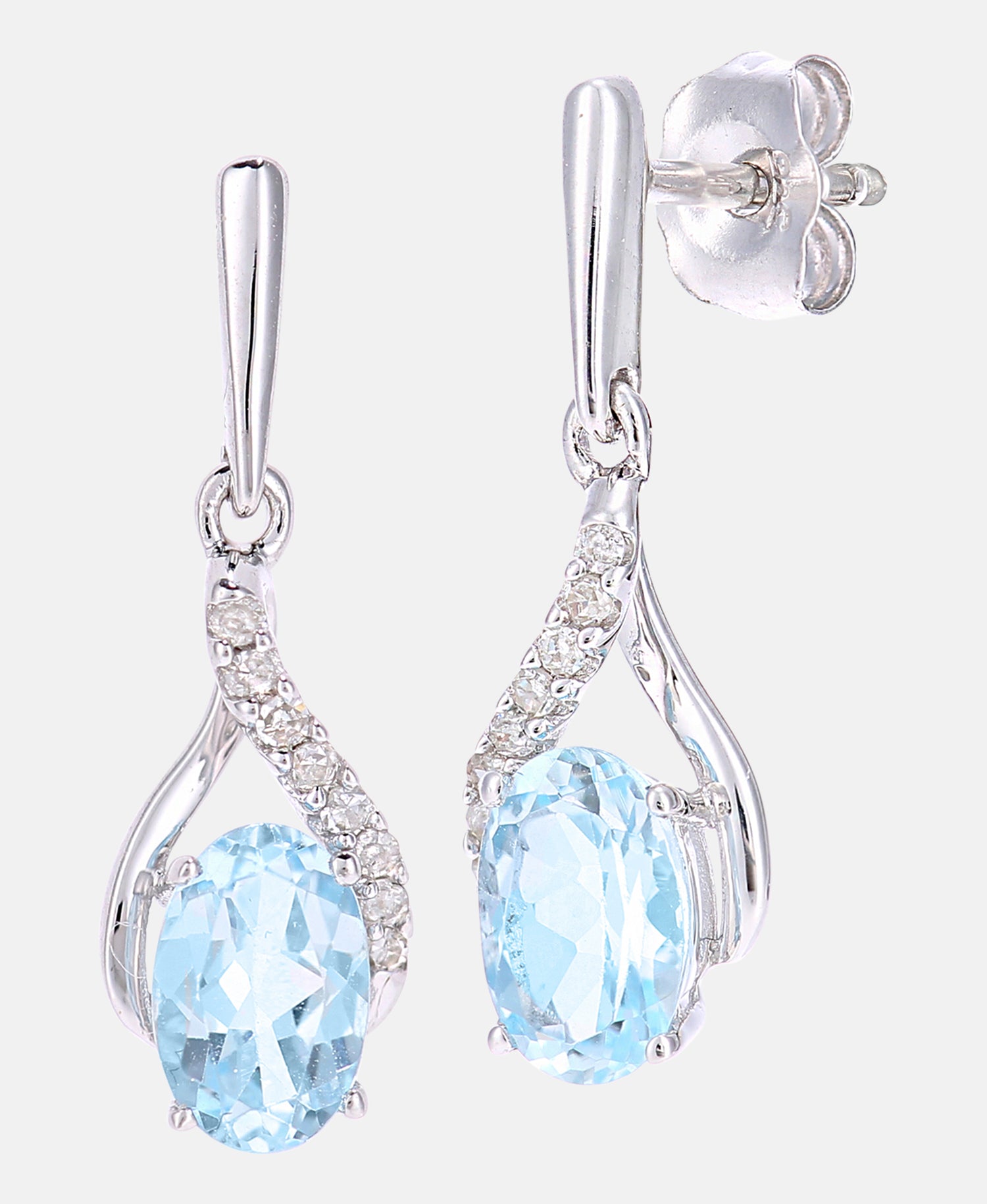 DIAMANT LETERNEL Earrings Silver