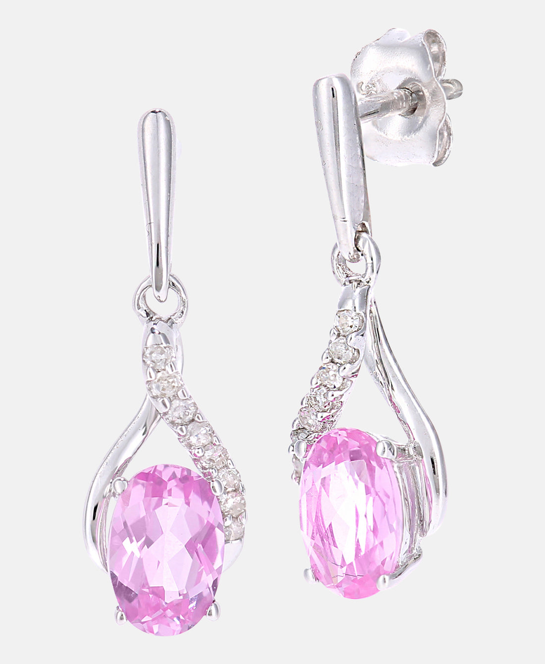 DIAMANT LETERNEL Earrings Silver