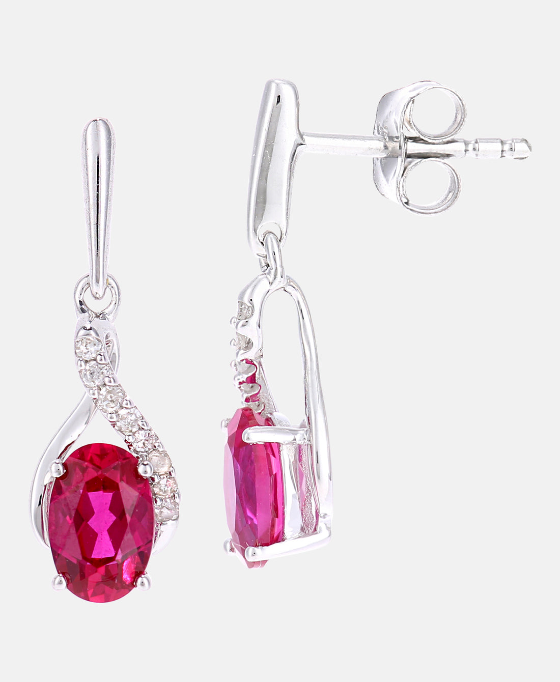 DIAMANT LETERNEL Earrings Silver