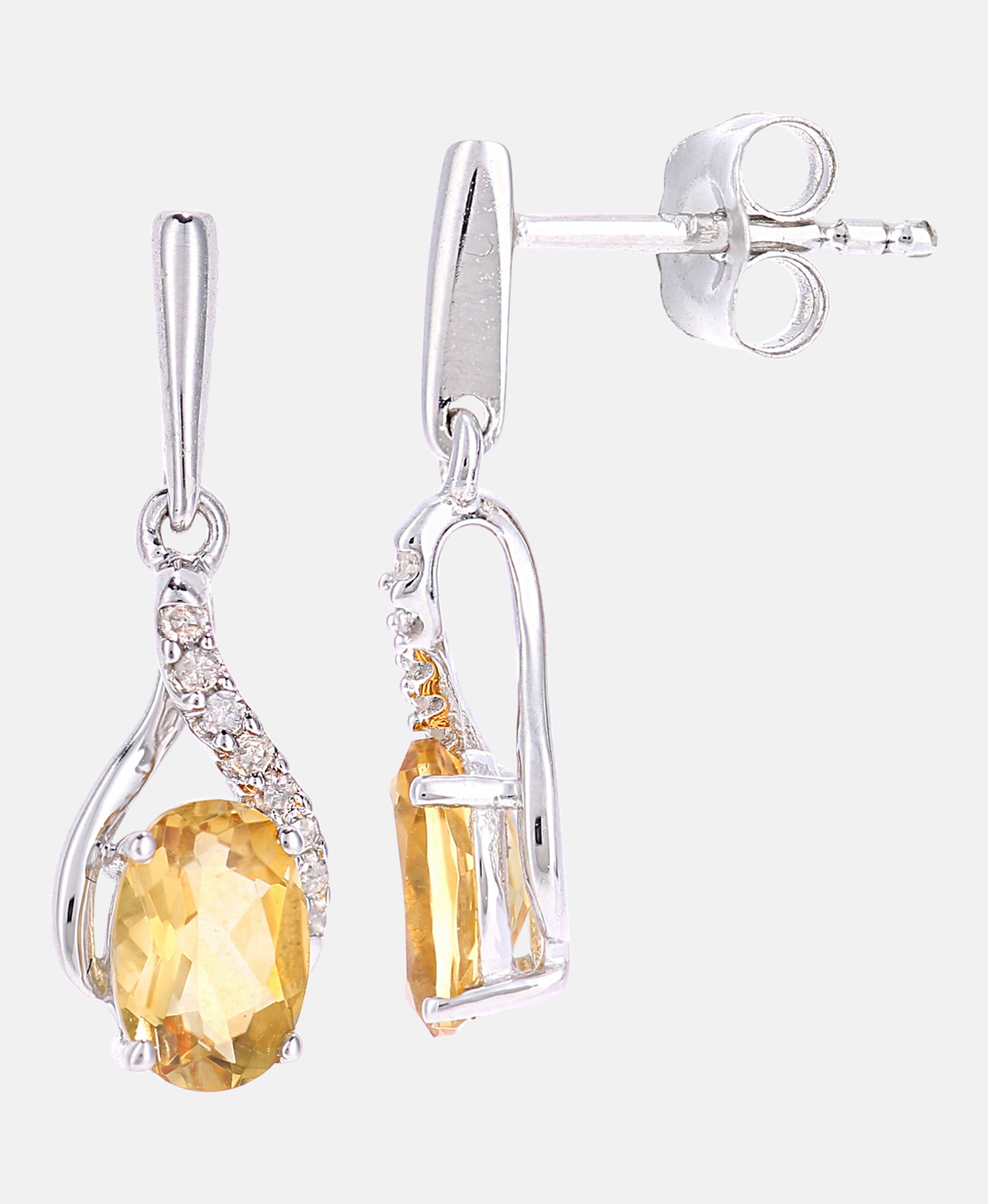 DIAMANT LETERNEL Earrings Silver