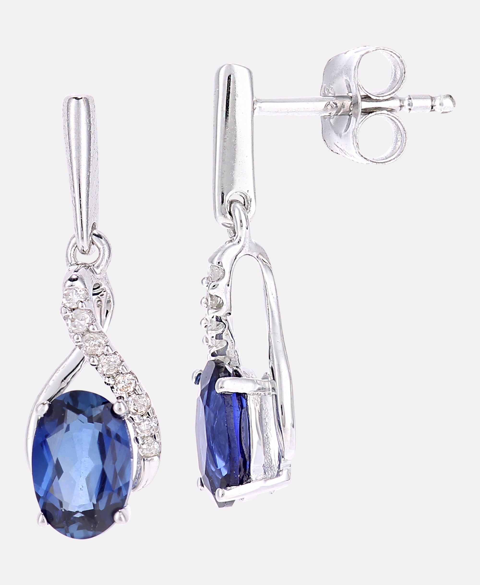 DIAMANT LETERNEL Earrings Silver