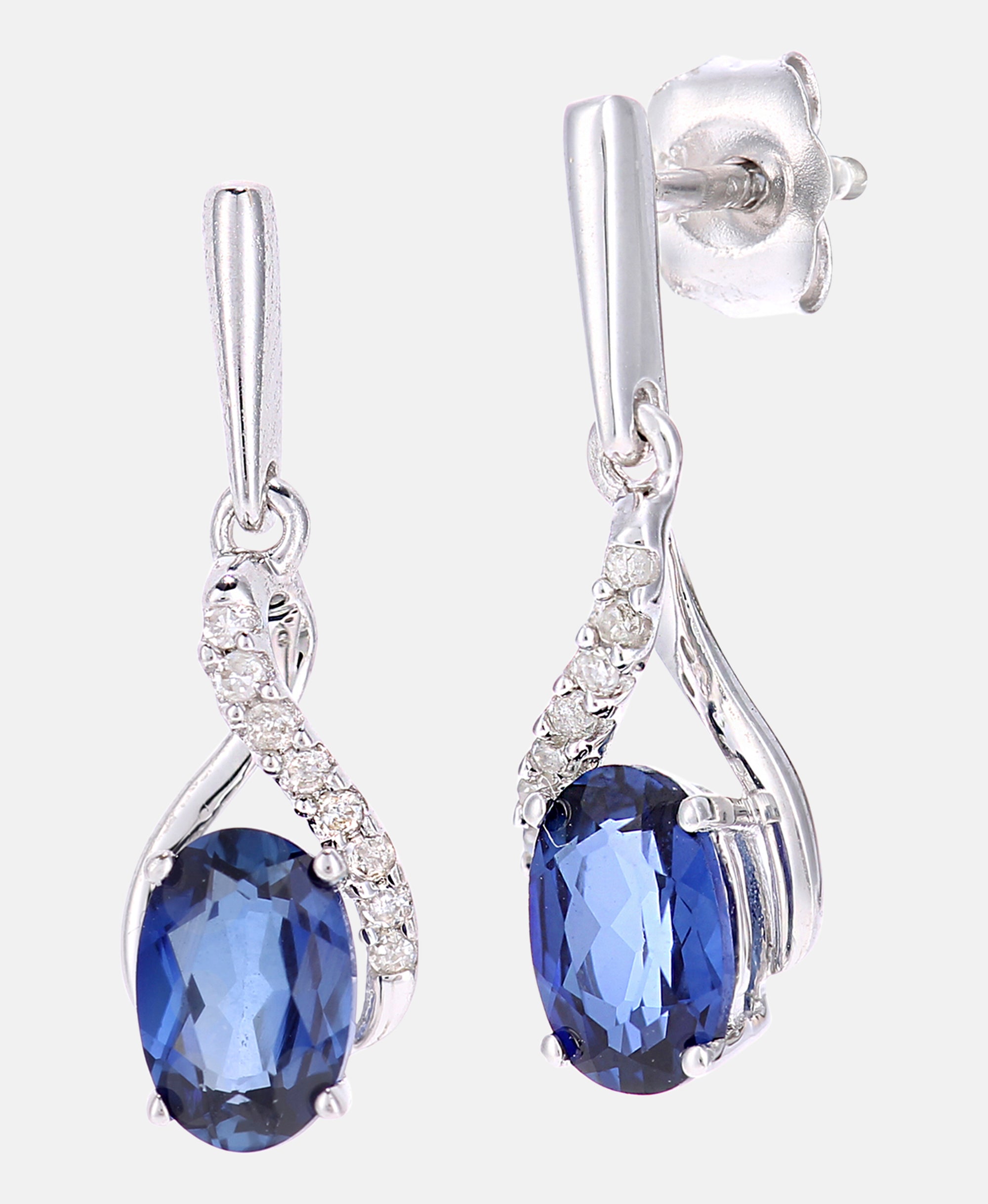 DIAMANT LETERNEL Earrings Silver