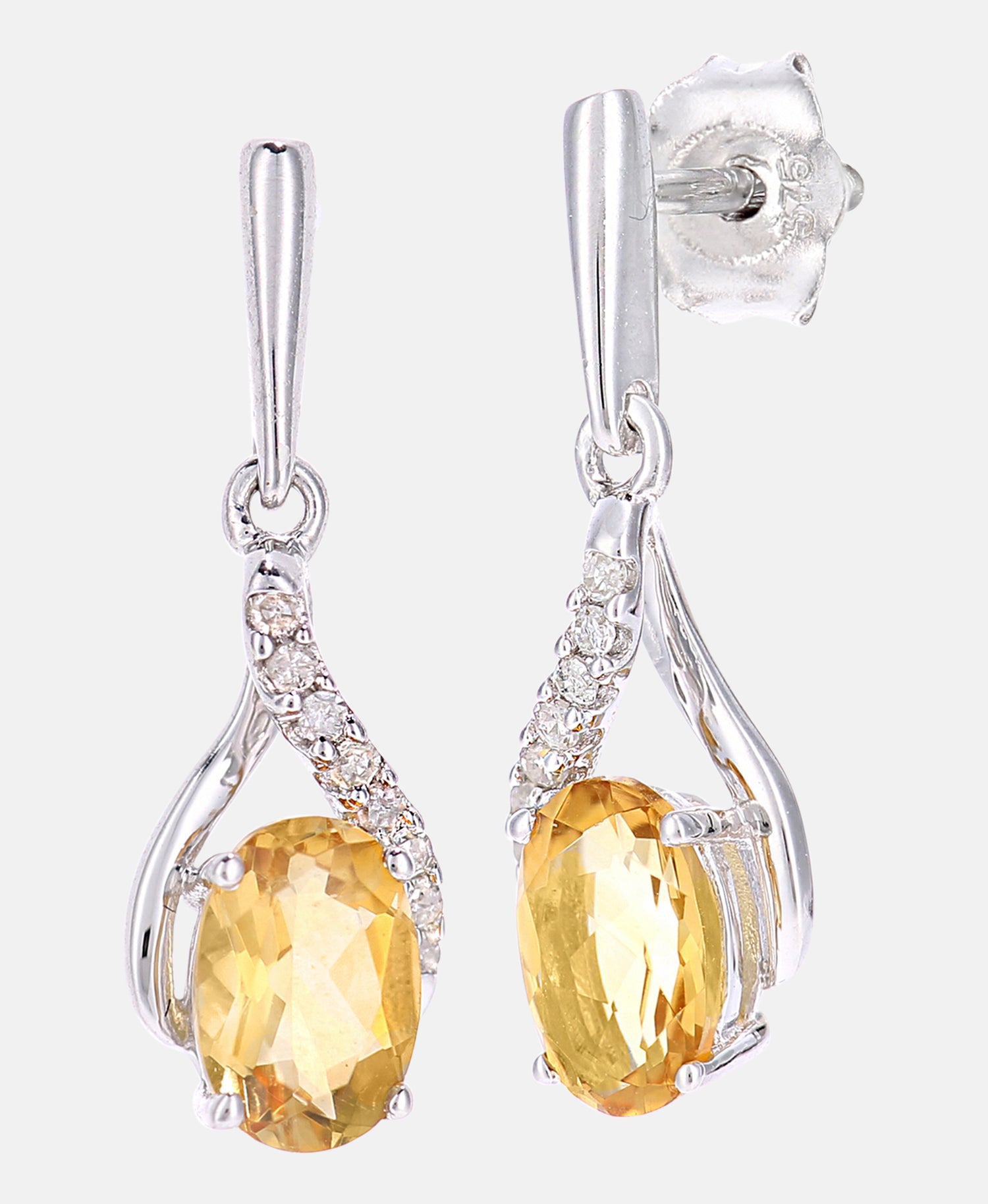 DIAMANT LETERNEL Earrings Silver