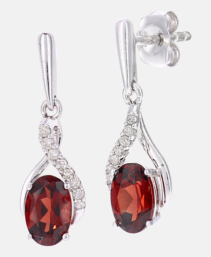 DIAMANT LETERNEL Earrings Silver