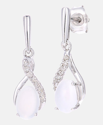 DIAMANT LETERNEL Earrings Silver