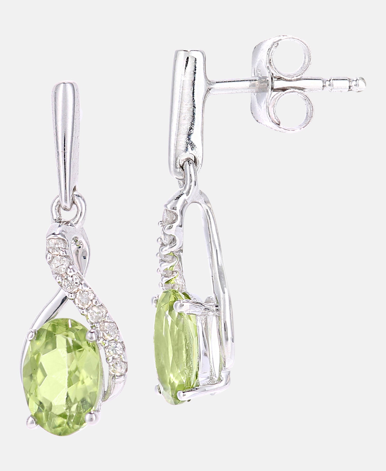 DIAMANT LETERNEL Earrings Silver