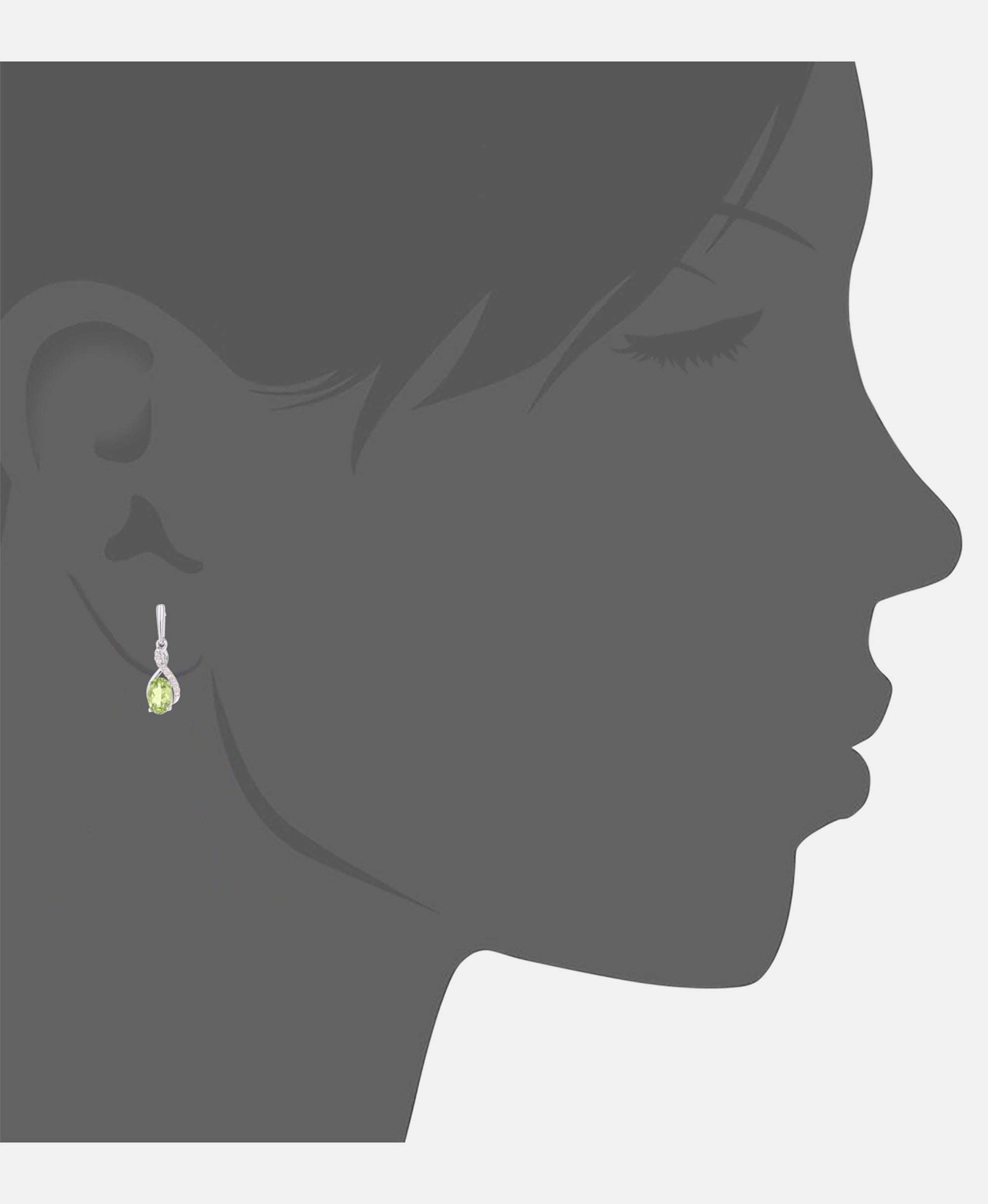 DIAMANT LETERNEL Earrings Silver