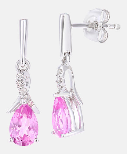 DIAMANT LETERNEL Earrings Silver
