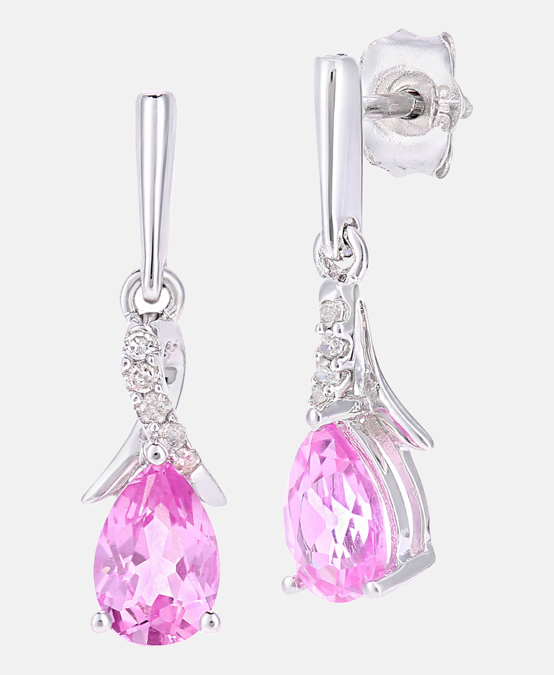 DIAMANT LETERNEL Earrings Silver