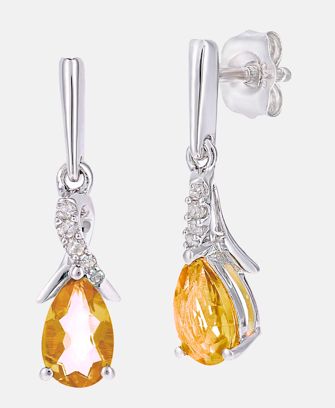 DIAMANT LETERNEL Earrings Silver