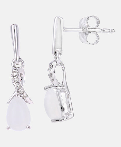 DIAMANT LETERNEL Earrings Silver