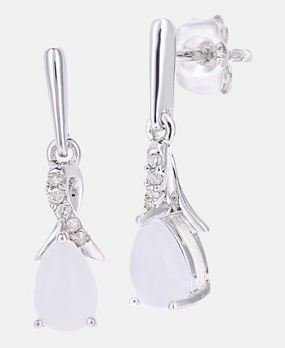 DIAMANT LETERNEL Earrings Silver